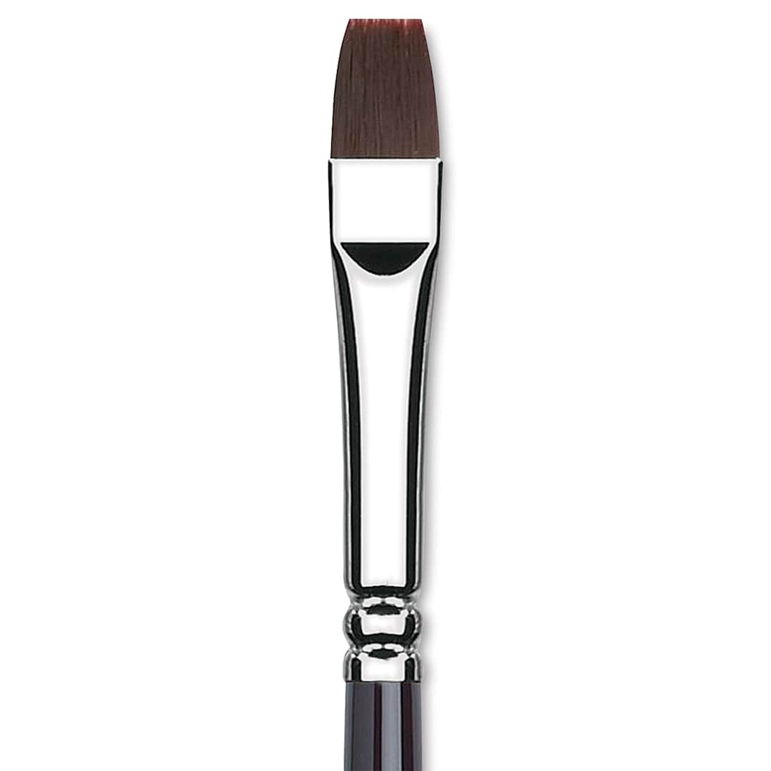 Open in modal - Winsor & Newton Galeria Brush - Bright, Long Handle , Size 8