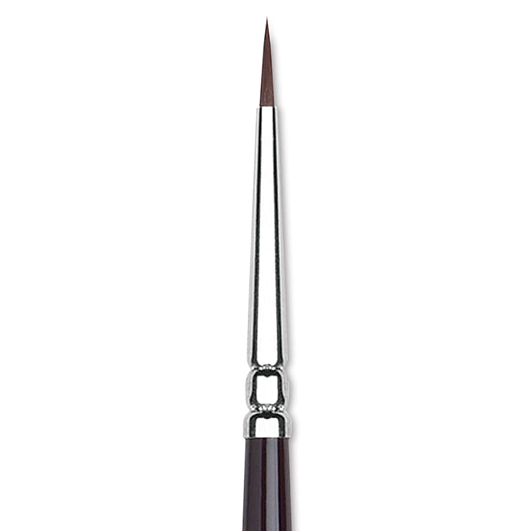 Open in modal - Winsor & Newton Galeria Brush - Round, Short Handle , Size 1 close up