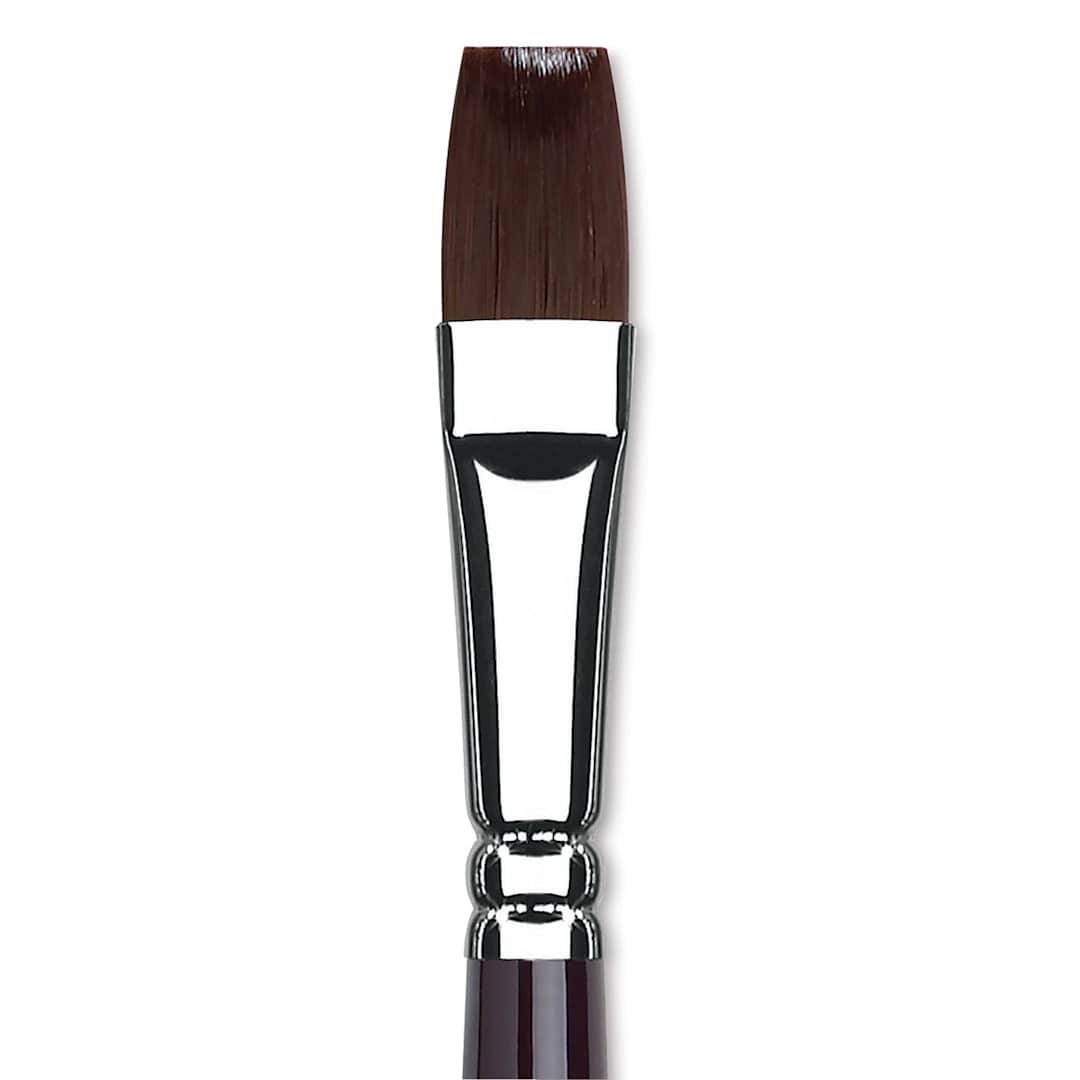 Open in modal - Winsor & Newton Galeria Brush - One Stroke, Short Handle , 1/2"