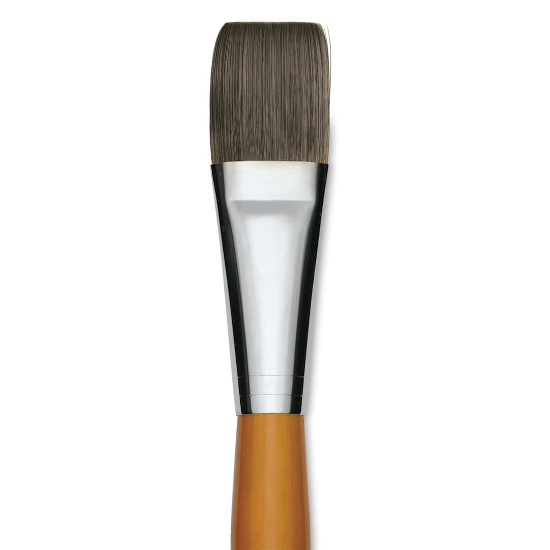 Open in modal - Isabey Isacryl Brush - Bright, Long Handle, Size 14