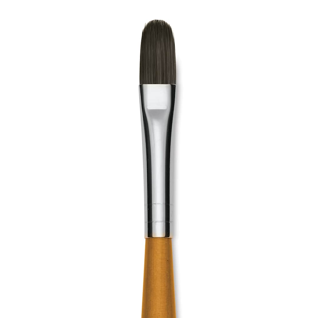 Open in modal - Isabey Isacryl Brush - Filbert, Long Handle, Size 4