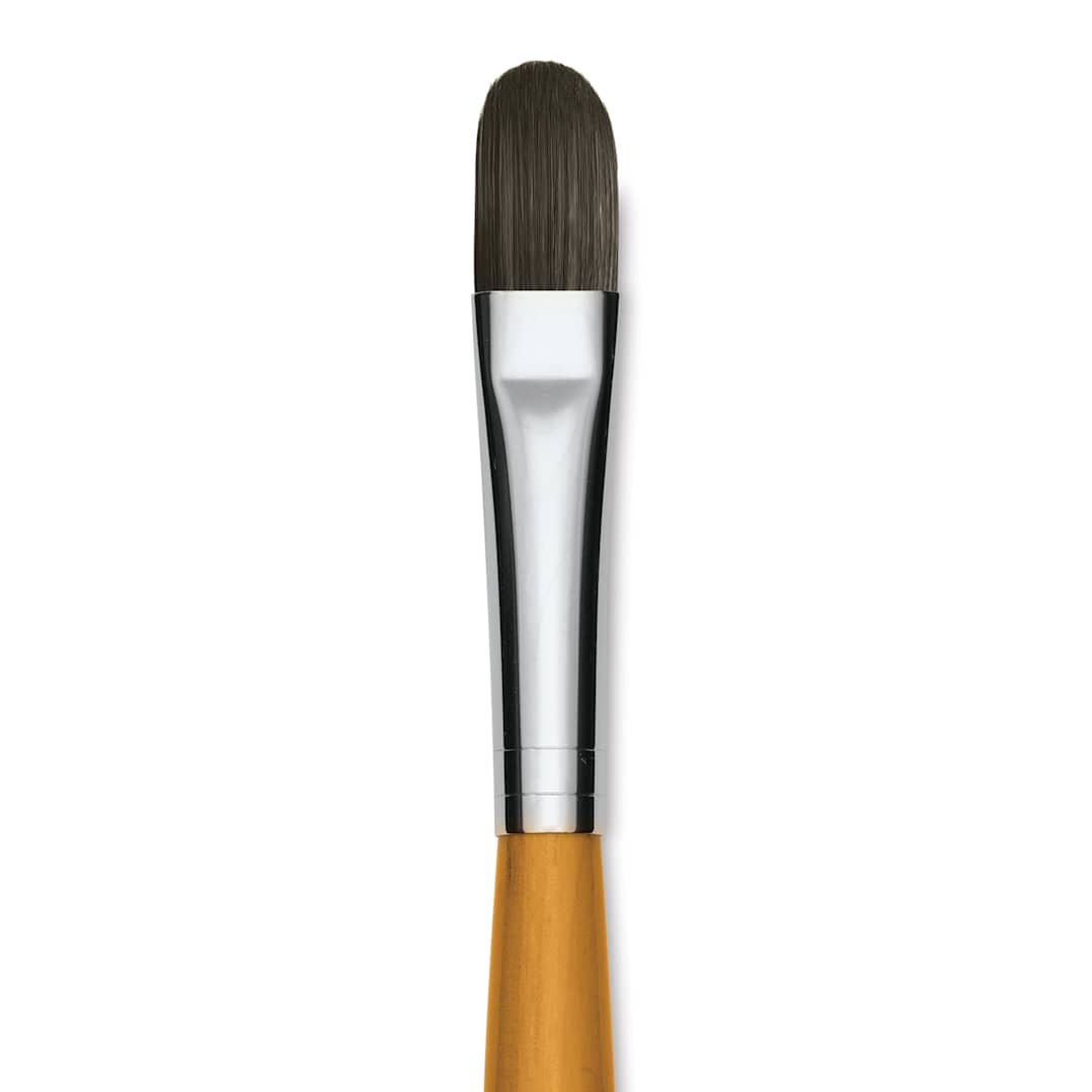 Open in modal - Isabey Isacryl Brush - Filbert, Long Handle, Size 8