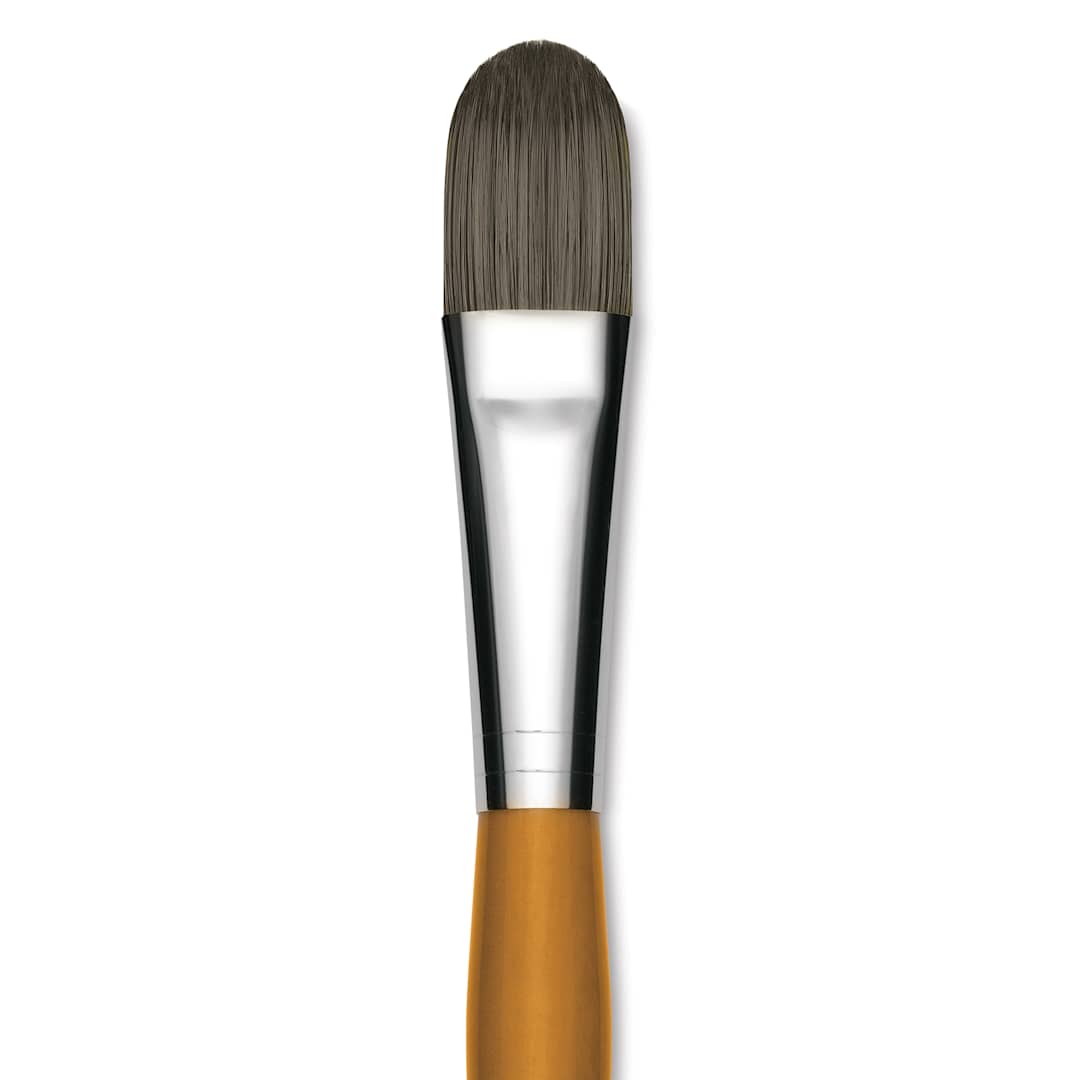 Open in modal - Isabey Isacryl Brush - Filbert, Long Handle, Size 12