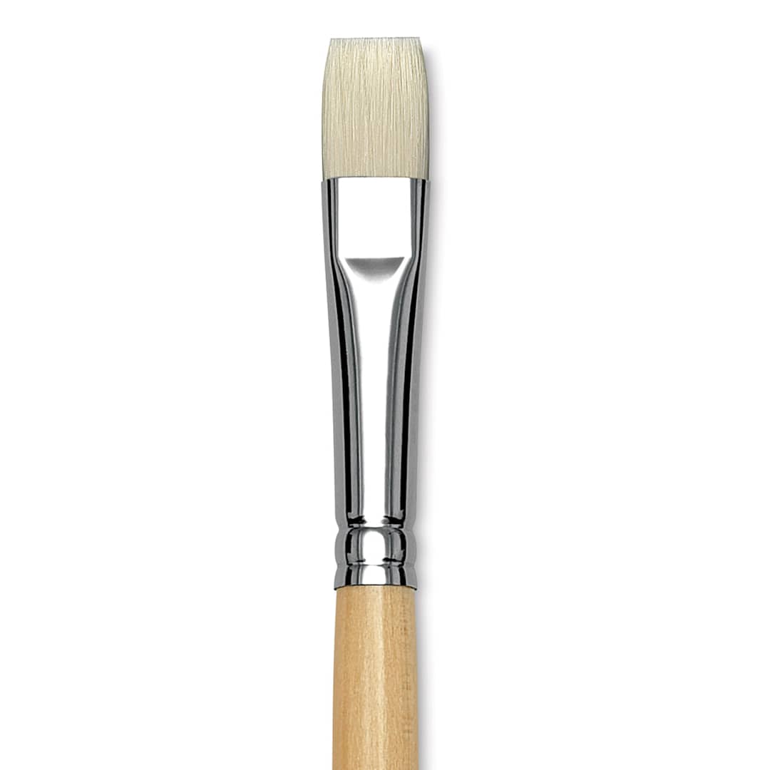 Open in modal - Da Vinci Top Acryl Synthetic Brush - Bright, Long Handle, Size 16