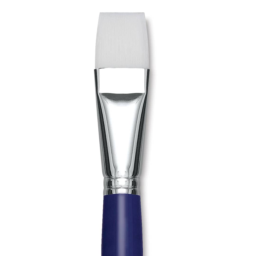 Open in modal - Blick Scholastic Wonder White Brush - Bright, Long Handle, Size 20 close up