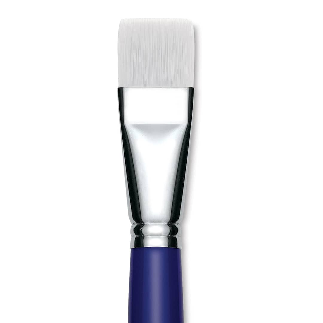 Open in modal - Blick Scholastic Wonder White Brush - Bright, Long Handle, Size 24 close up