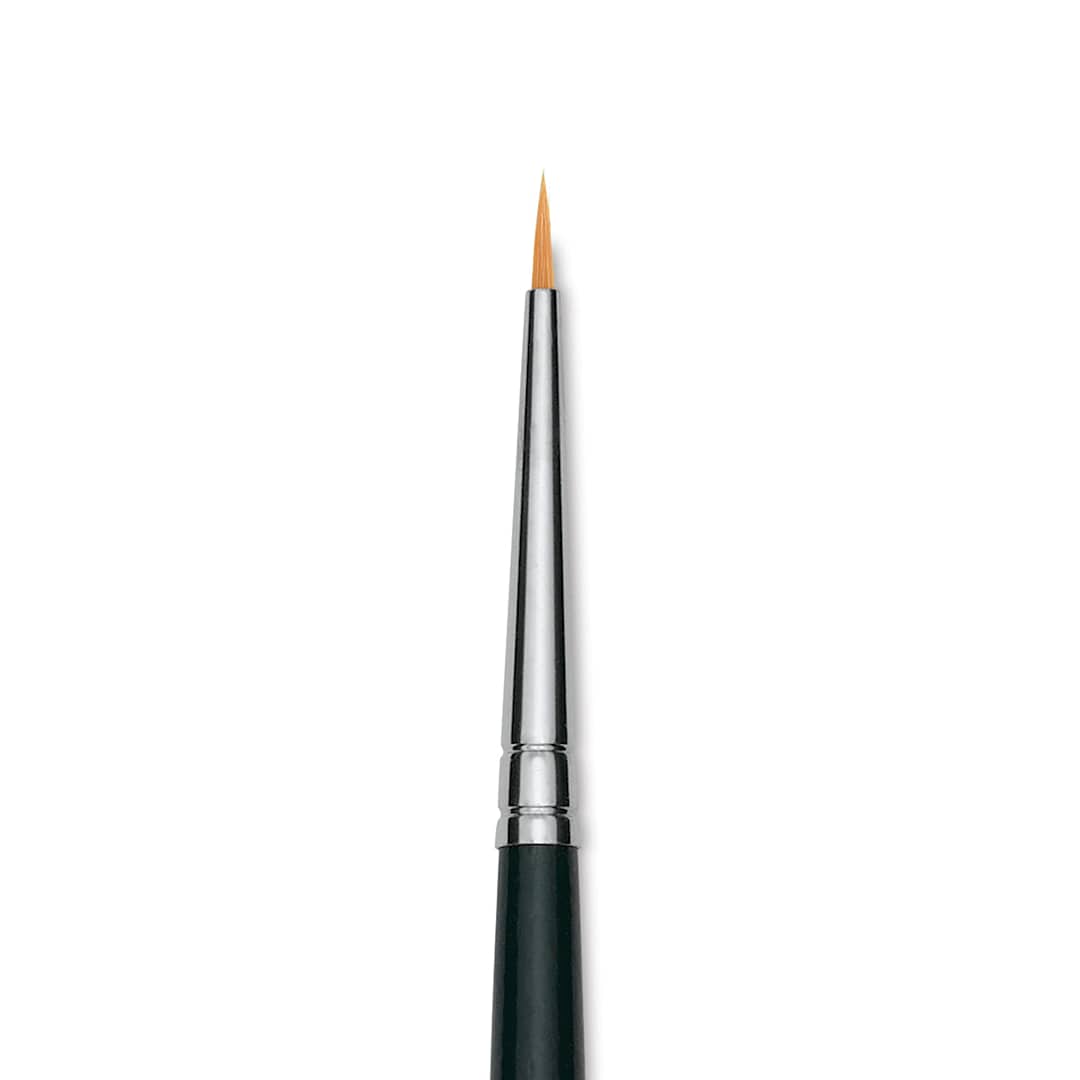 Open in modal - Da Vinci Nova Brush - Round, Long Handle, Size 0 close up