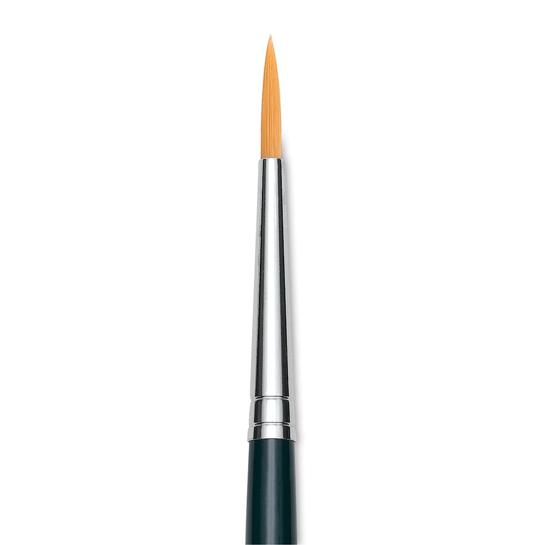Open in modal - Da Vinci Nova Brush - Round, Long Handle, Size 6 close up