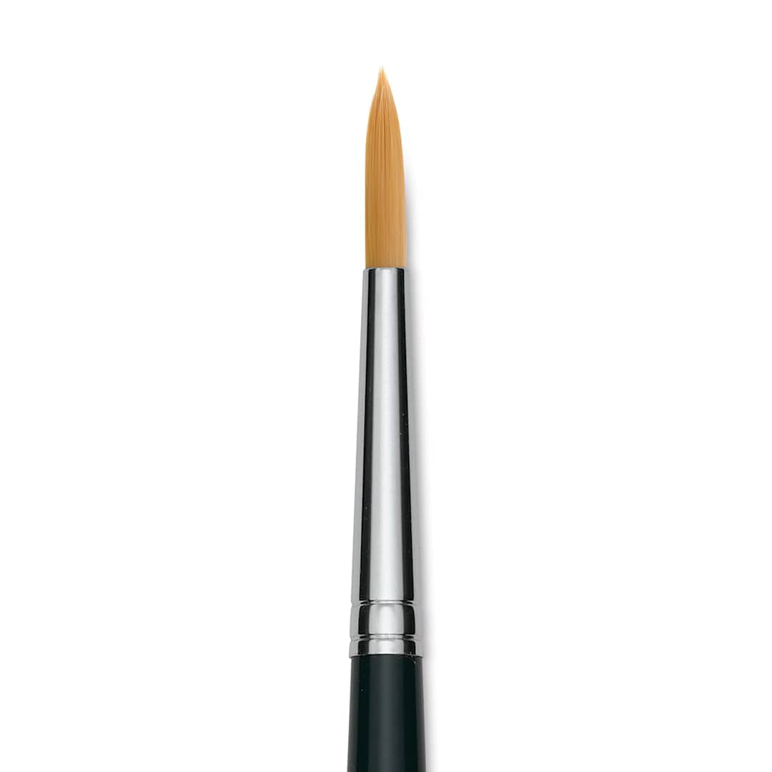 Open in modal - Da Vinci Nova Brush - Round, Long Handle, Size 10 close up