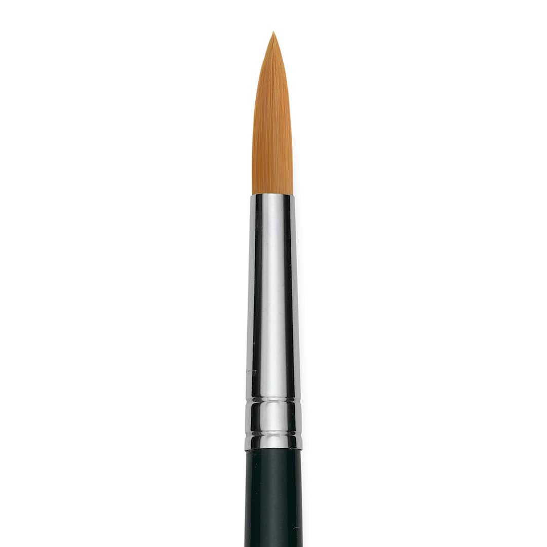 Open in modal - Da Vinci Nova Brush - Round, Long Handle, Size 24 close up