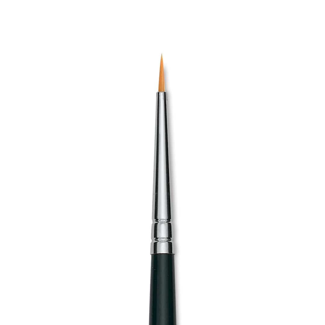 Open in modal - Da Vinci Nova Brush - Round, Long Handle, 3/0 close up