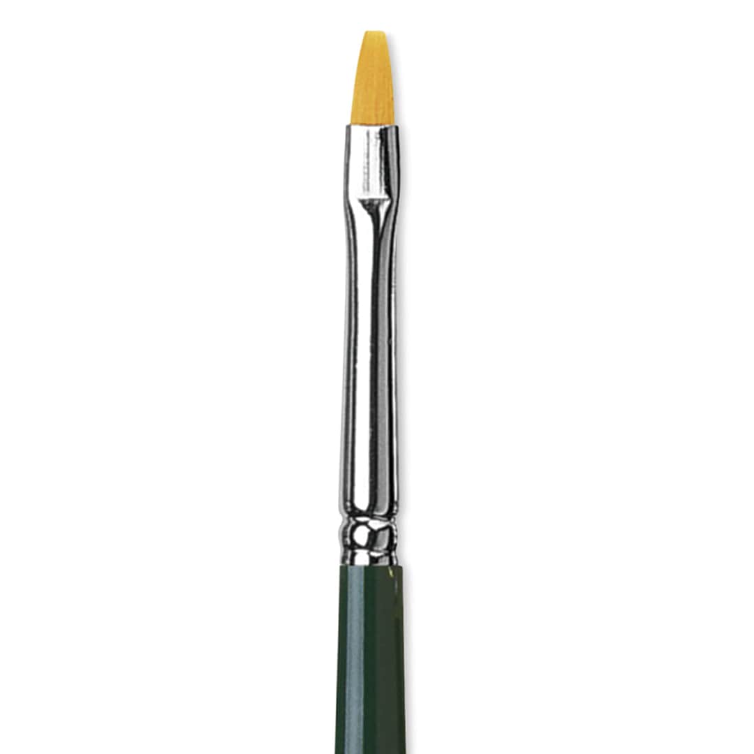 Open in modal - Da Vinci Nova Brush - Bright, Long Handle, Size 2 close up