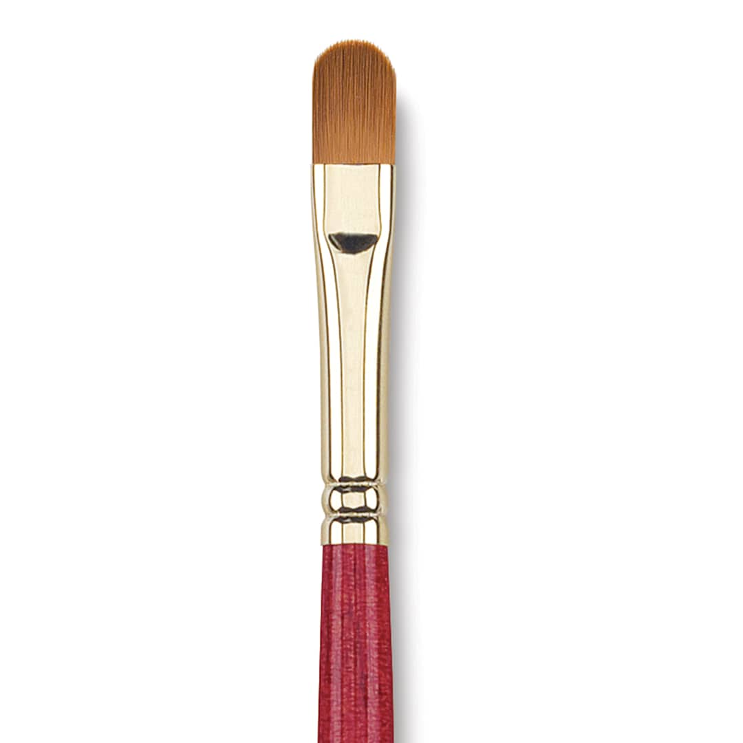 Open in modal - Princeton Synthetic Sable Brush - Filbert, Long Handle, Size 10