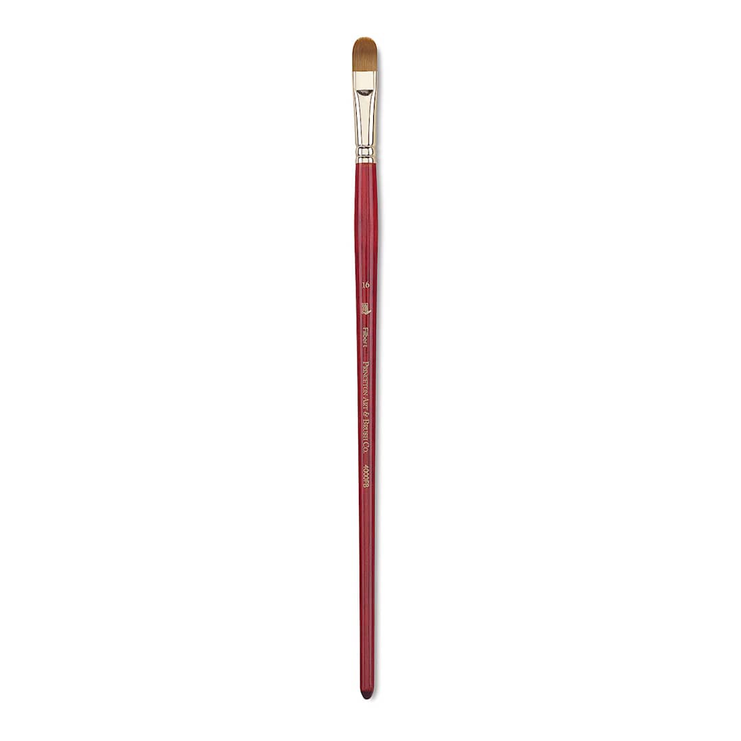 Open in modal - Princeton Synthetic Sable Brush - Filbert, Long Handle, Size 16