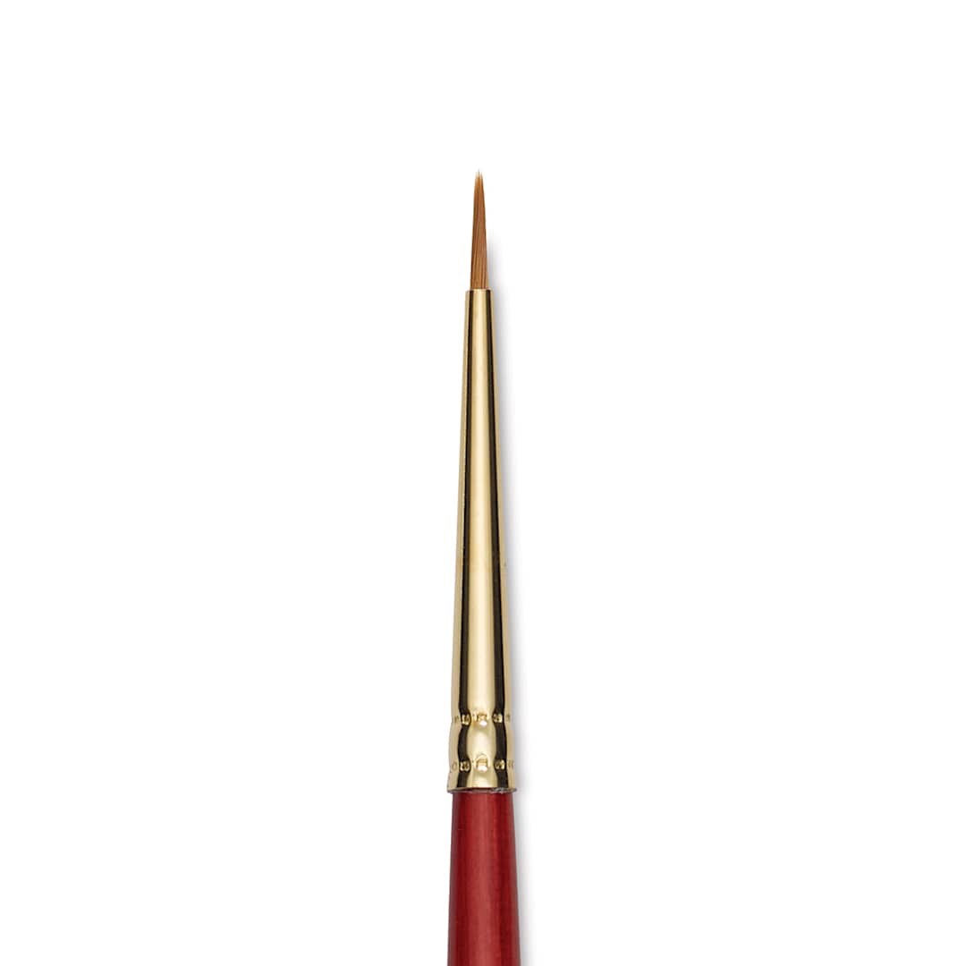 Open in modal - Princeton Synthetic Sable Brush - Round, Long Handle, 2/0 close up