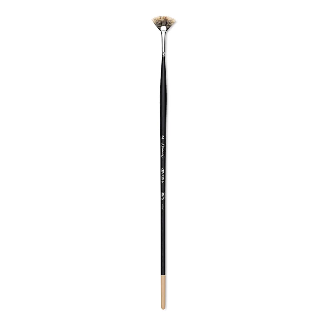 Open in modal - Raphaël Kevrin+ Brush - Fan, Long Handle, Size 2
