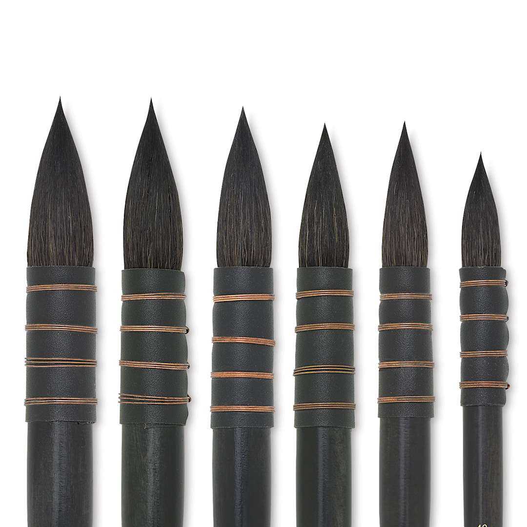 Open in modal - Silver Brush Atelier Series Squirrel Blend Brushes