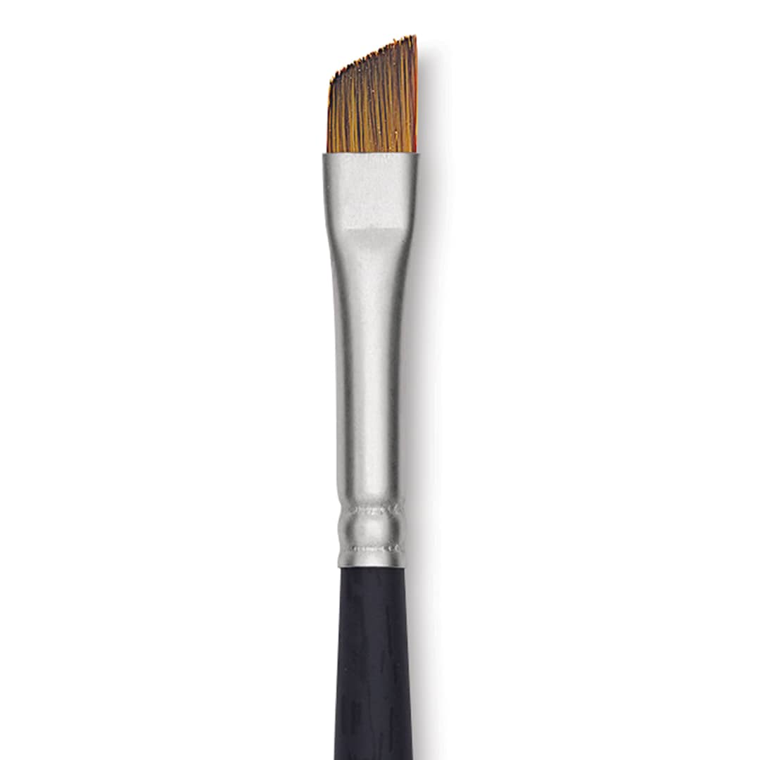 Open in modal - Princeton Series 4850 Elite Brush - Angle Shader, Size 1/4", Short Handle, close up