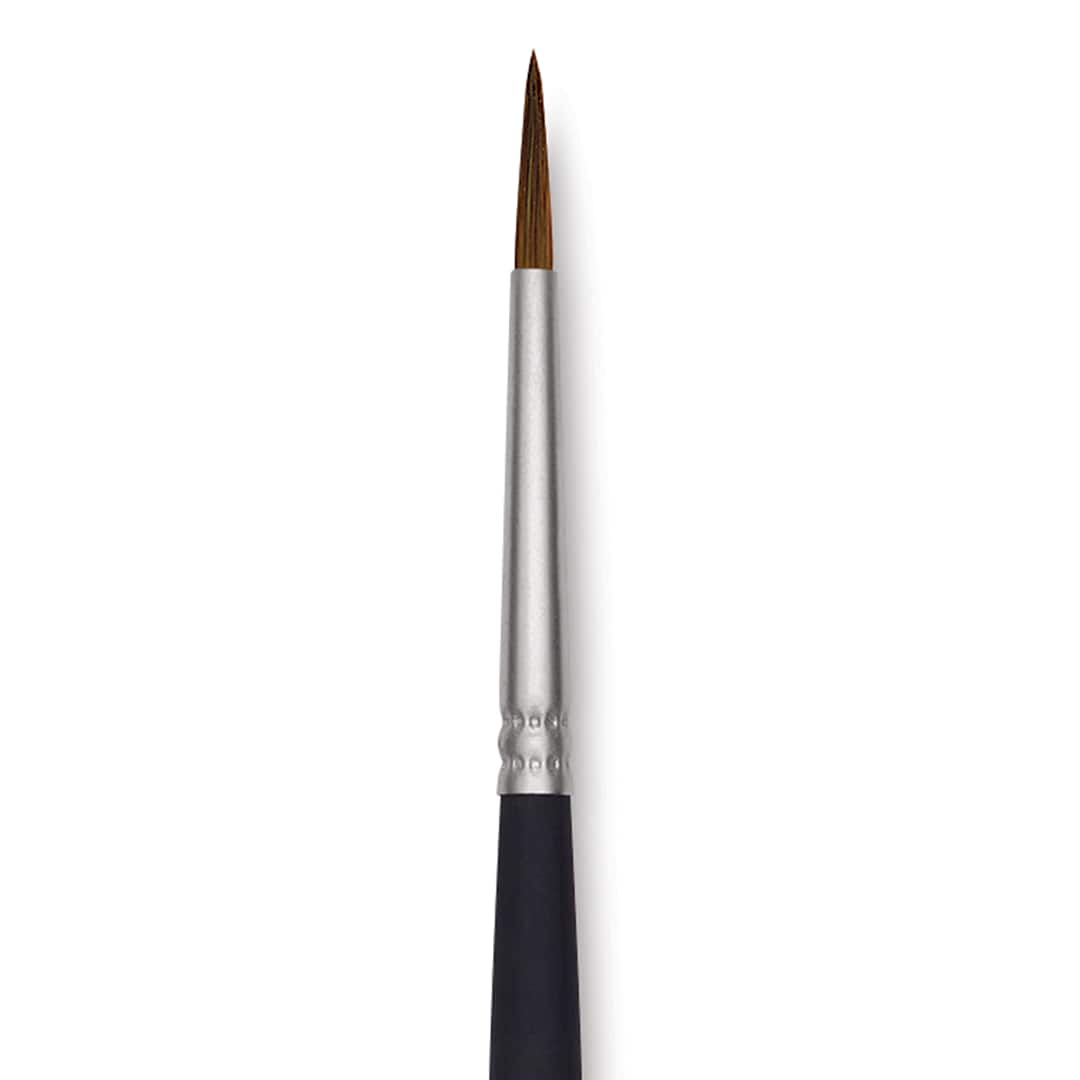 Open in modal - Princeton Aqua Elite Series 4850 Synthetic Brush - Round, Size 3, Short Handle, close up