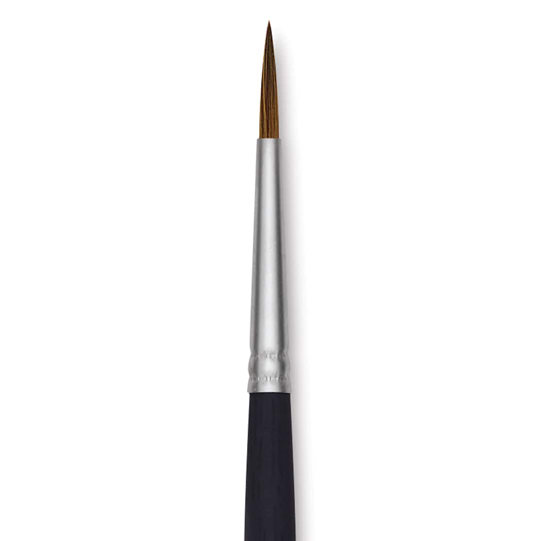 Open in modal - Princeton Aqua Elite Series 4850 Synthetic Brush - Round, Size 4, Short Handle, close up