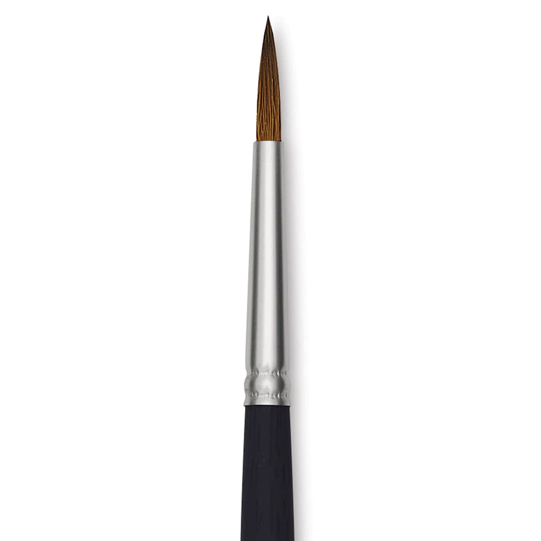 Open in modal - Princeton Aqua Elite Series 4850 Synthetic Brush - Round, Size 6, Short Handle, close up