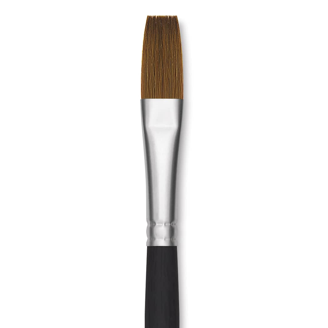 Open in modal - Princeton Aqua Elite Series 4850 Synthetic Brush- Stroke, Size 1/2", Short Handle, close up