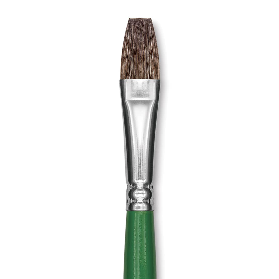Open in modal - Blick Economy Brush - One-Stroke, 1/2" close up