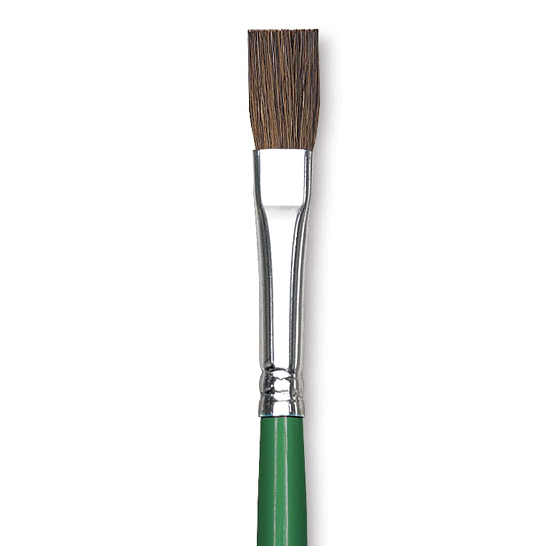 Open in modal - Blick Economy Brush - One-Stroke, 1/4" closeup