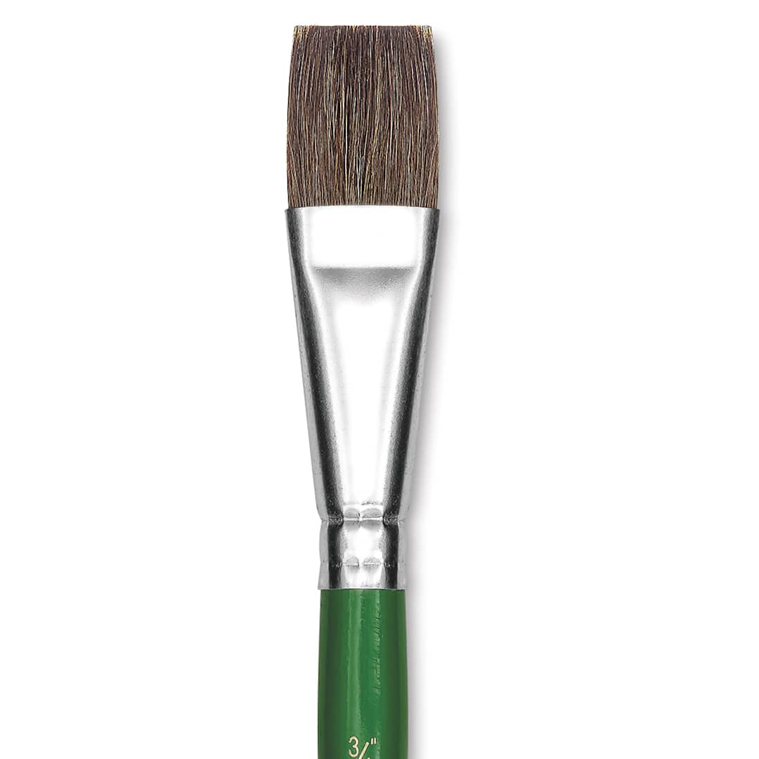 Open in modal - Blick Economy Brush - One-Stroke, 3/4" close up