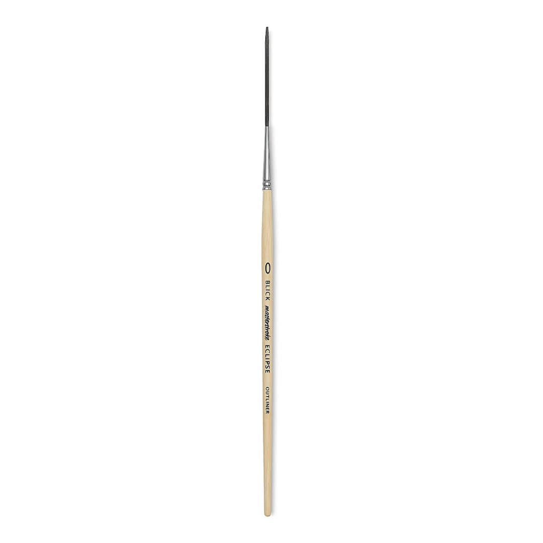 Open in modal - Blick Masterstroke Eclipse Brush - Outliner, Short Handle, Size 0