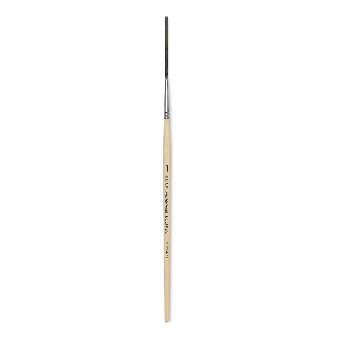 Open in modal - Blick Masterstroke Eclipse Brush - Outliner, Short Handle, Size 1