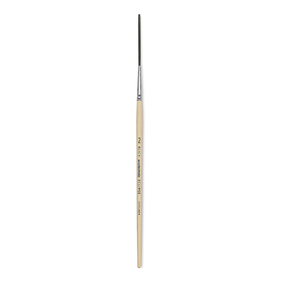 Open in modal - Blick Masterstroke Eclipse Brush - Outliner, Short Handle, Size 2
