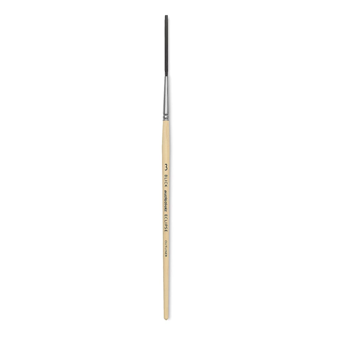 Open in modal - Blick Masterstroke Eclipse Brush - Outliner, Short Handle, Size 3