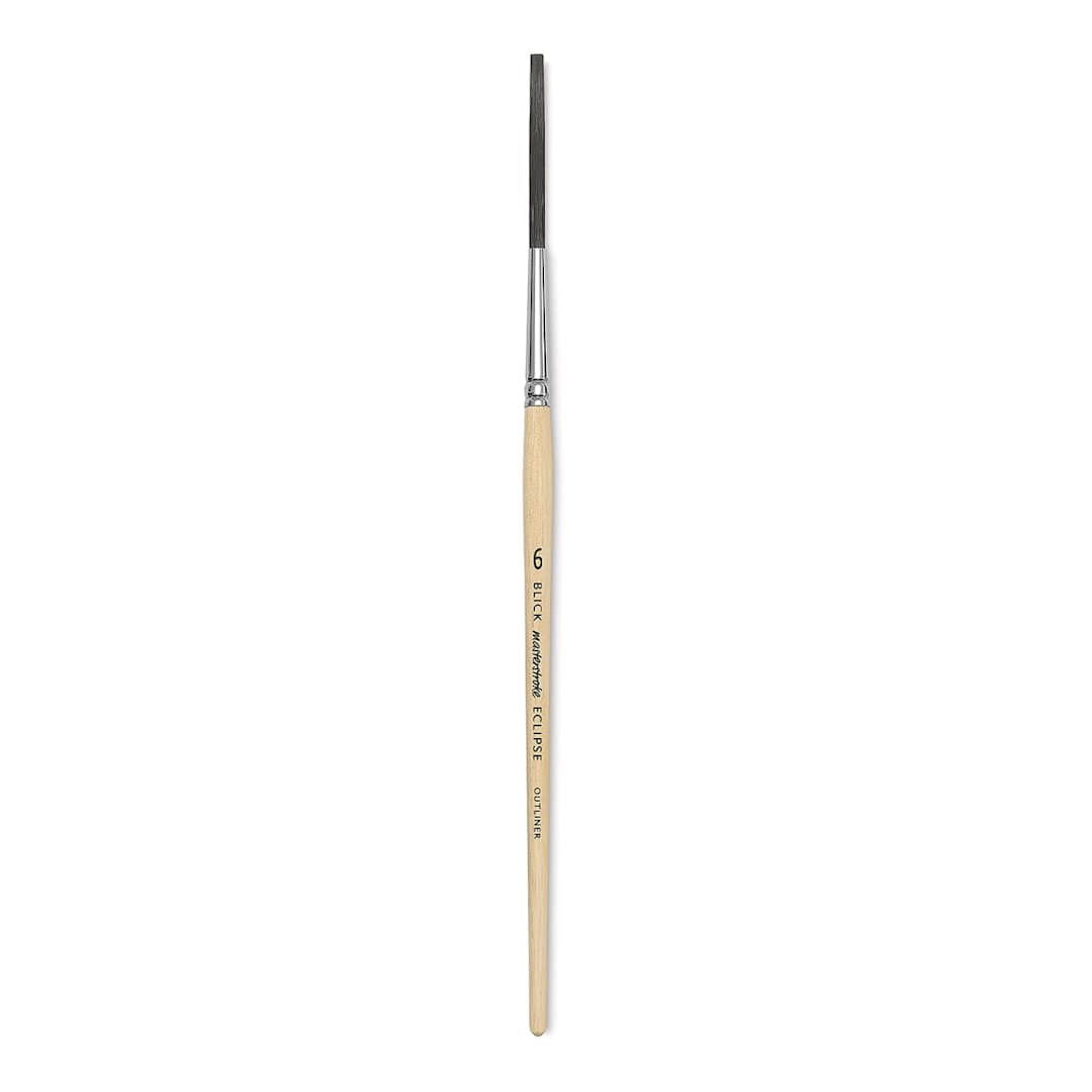 Open in modal - Blick Masterstroke Eclipse Brush - Outliner, Short Handle, Size 6