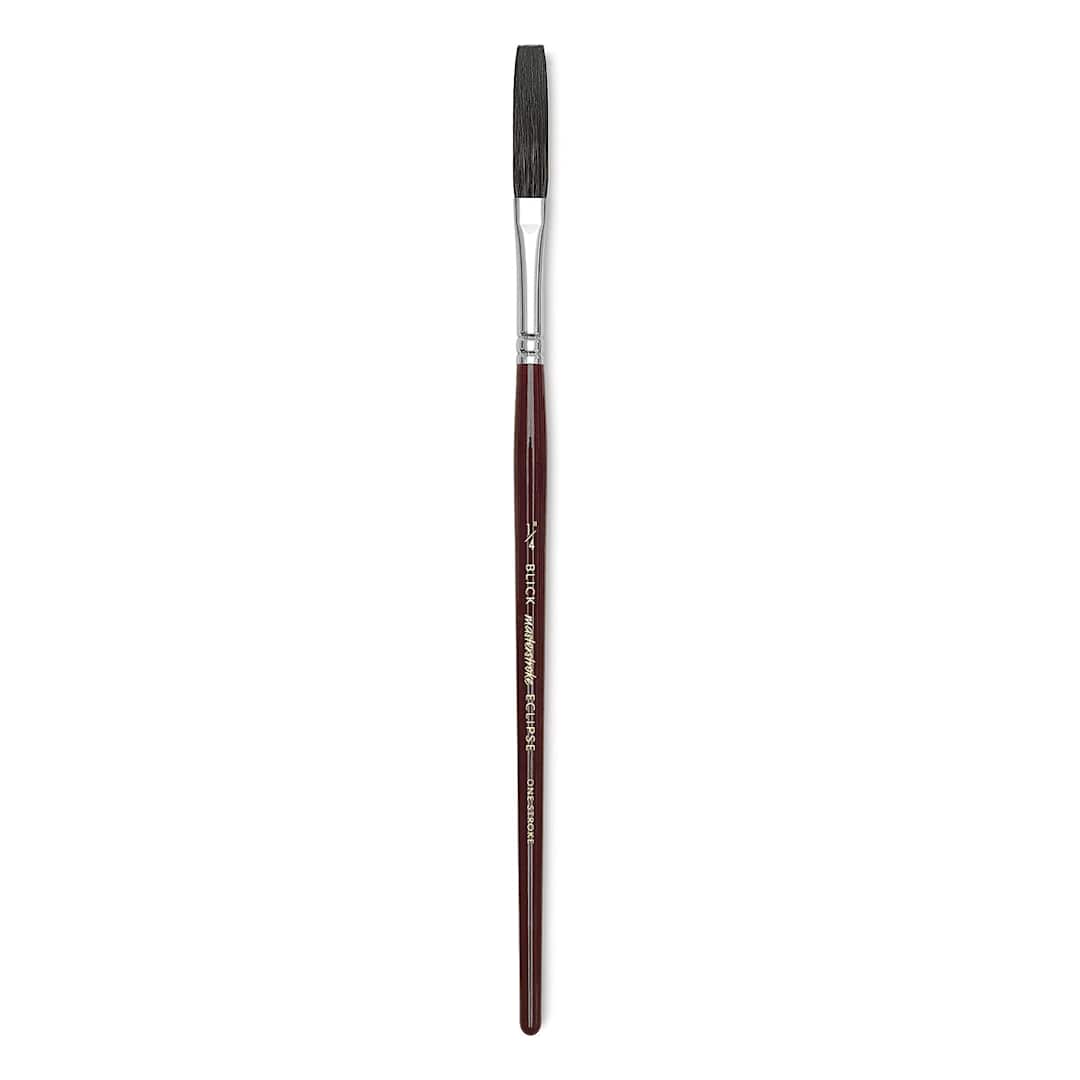 Open in modal - Blick Masterstroke Eclipse Brush - One-Stroke, Short Handle, 1/4"