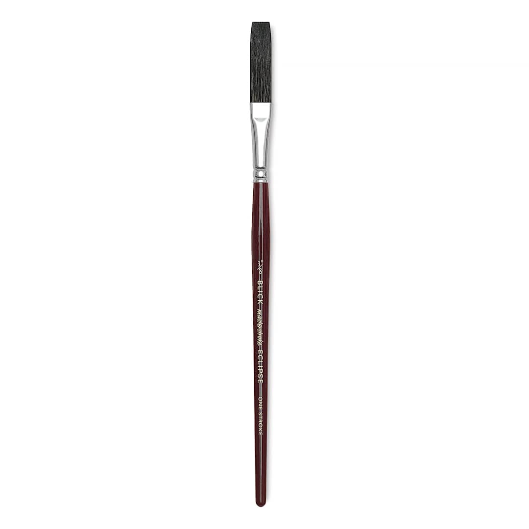 Open in modal - Blick Masterstroke Eclipse Brush - One-Stroke, Short Handle, 3/8"