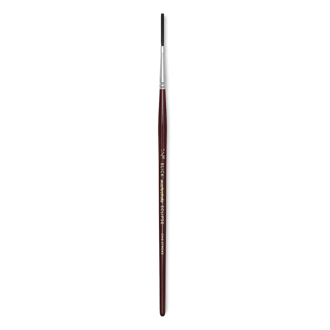 Open in modal - Blick Masterstroke Eclipse Brush - One-Stroke, Short Handle, 1/16