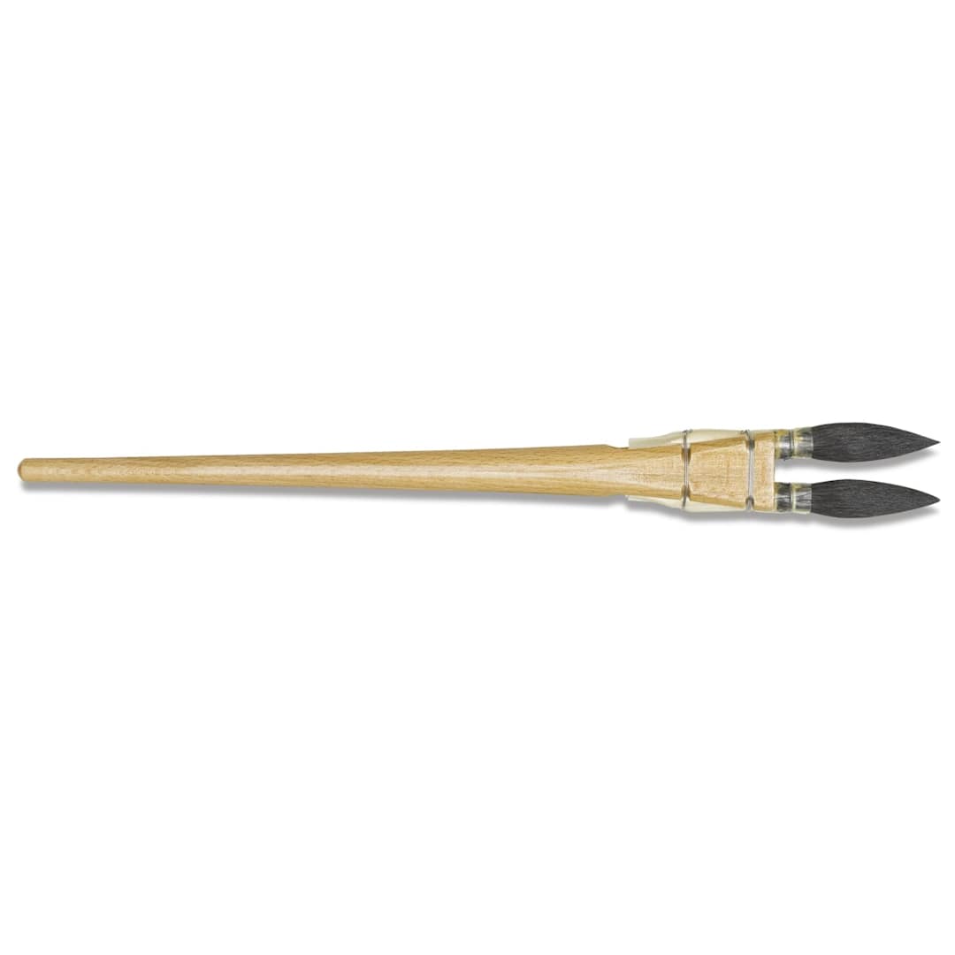 Open in modal - Da Vinci Double Squirrel Brush - Pointed Round, Size 2