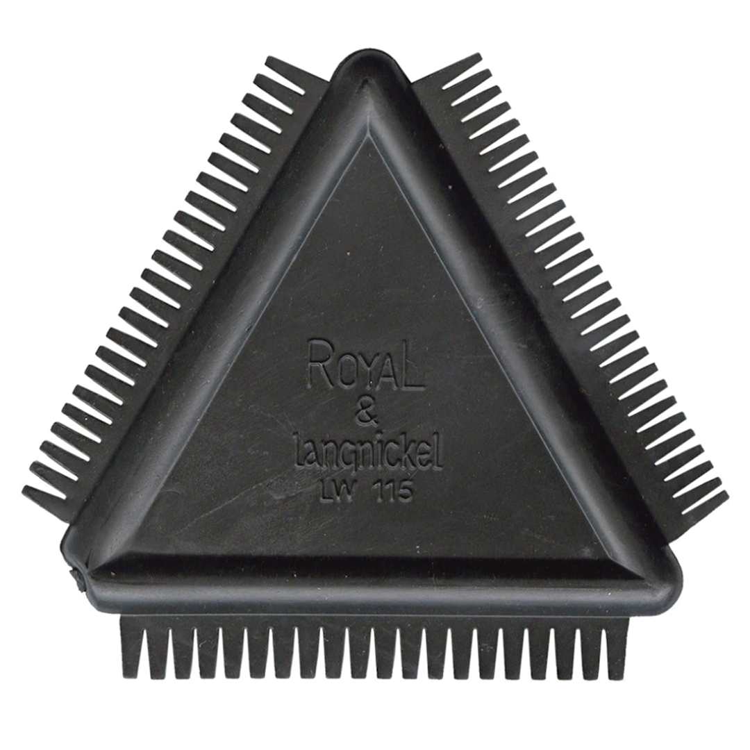 Open in modal - Royal Brush Comb Rubber Triangular