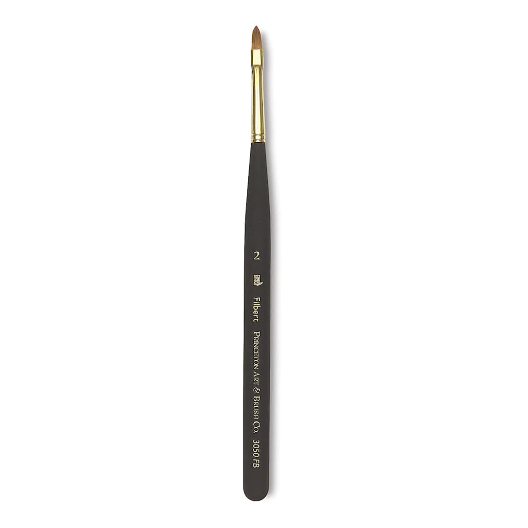 Open in modal - Princeton Mini Brush - Filbert, Mini Handle, Size 2