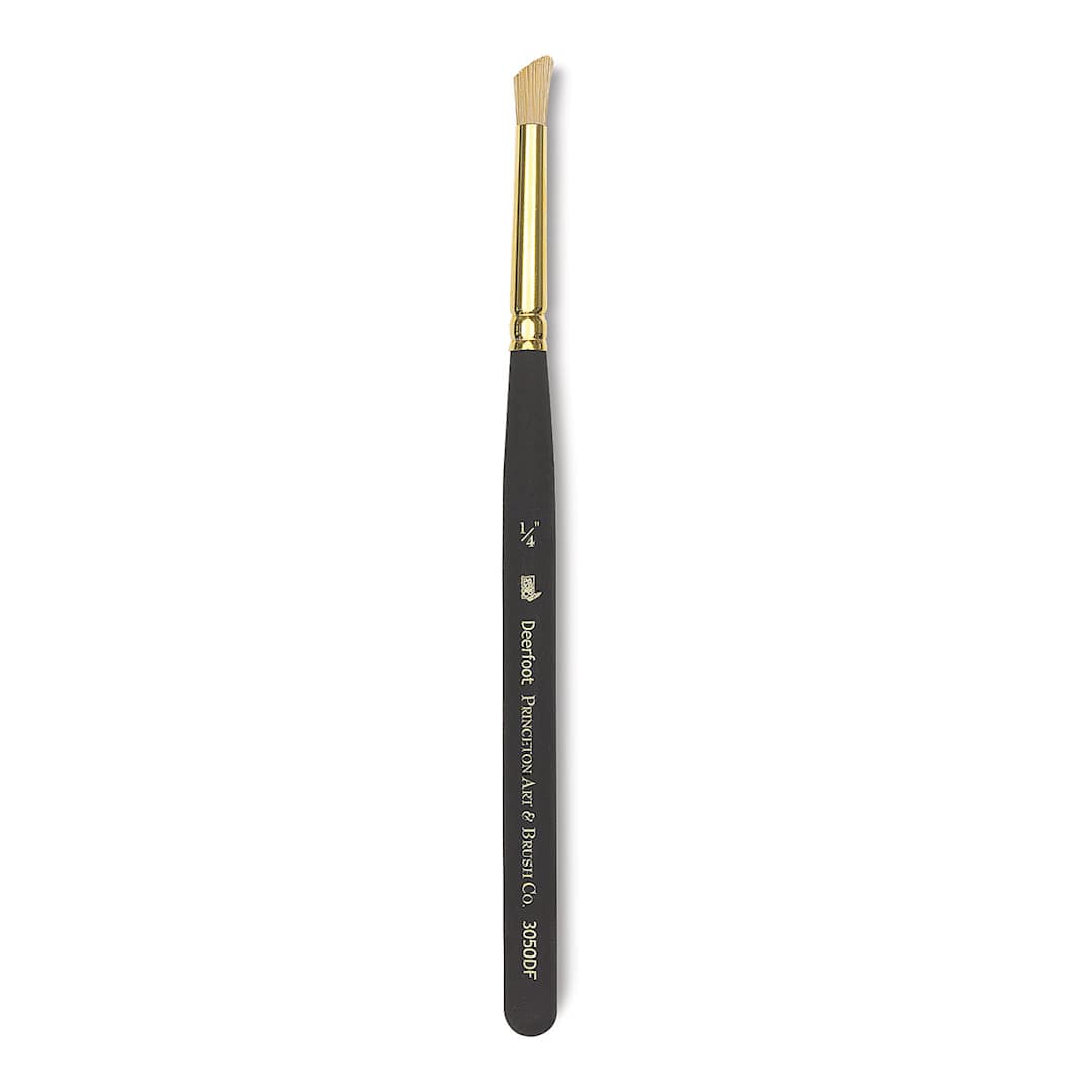 Open in modal - Princeton Mini Brush - Deerfoot Stippler, Mini Handle, 1/4"