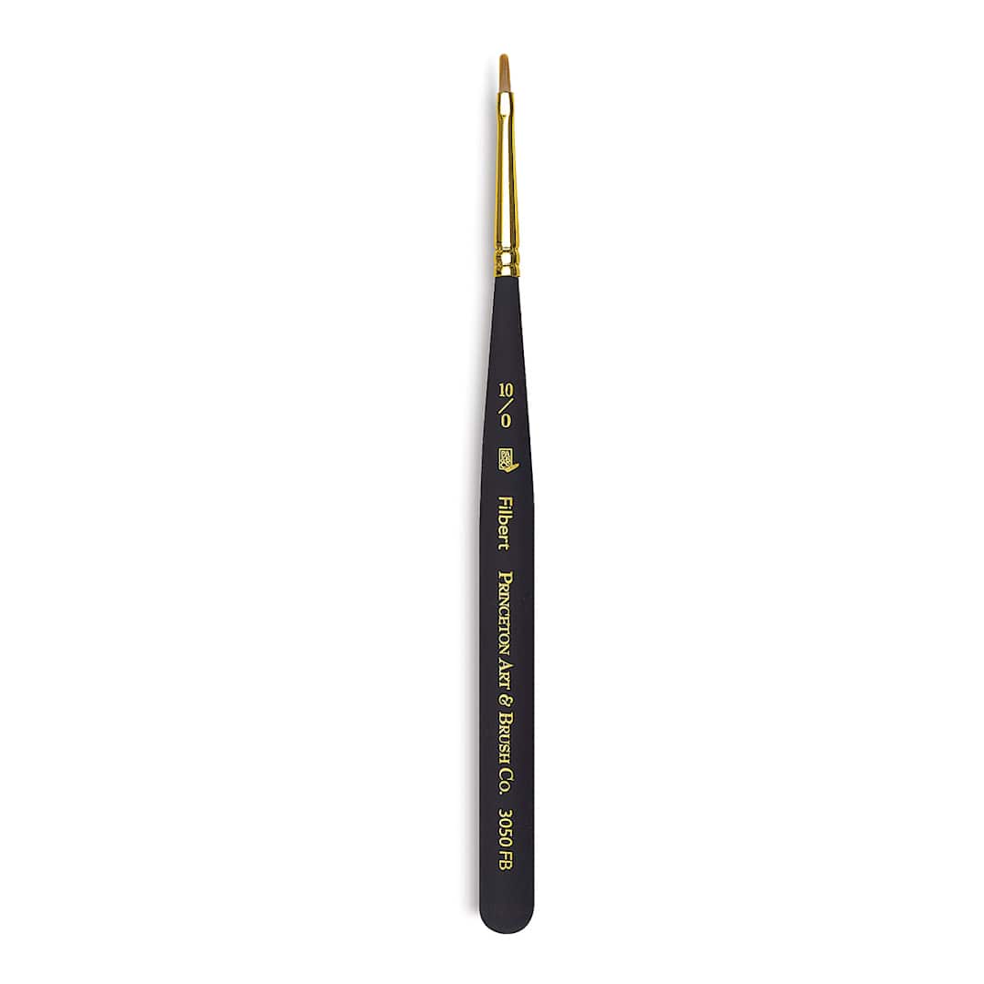 Open in modal - Princeton Mini Brush - Filbert, Mini Handle, Size 10/0