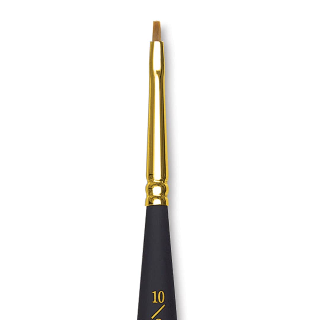 Open in modal - Princeton Mini Brush - Flat Shader, Mini Handle, 10/0, close-up