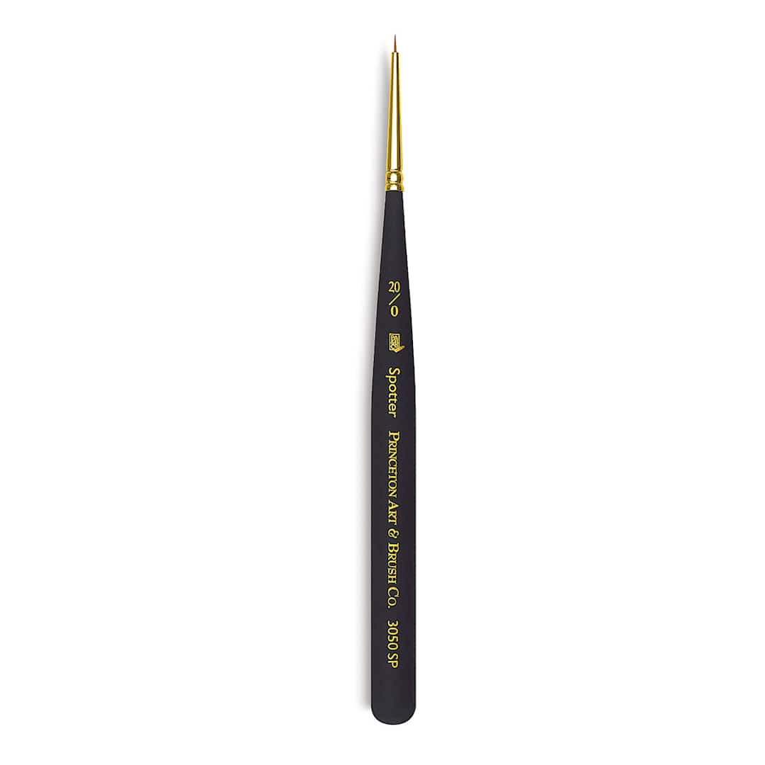 Open in modal - Princeton Mini Brush - Spotter, Mini Handle, 20/0