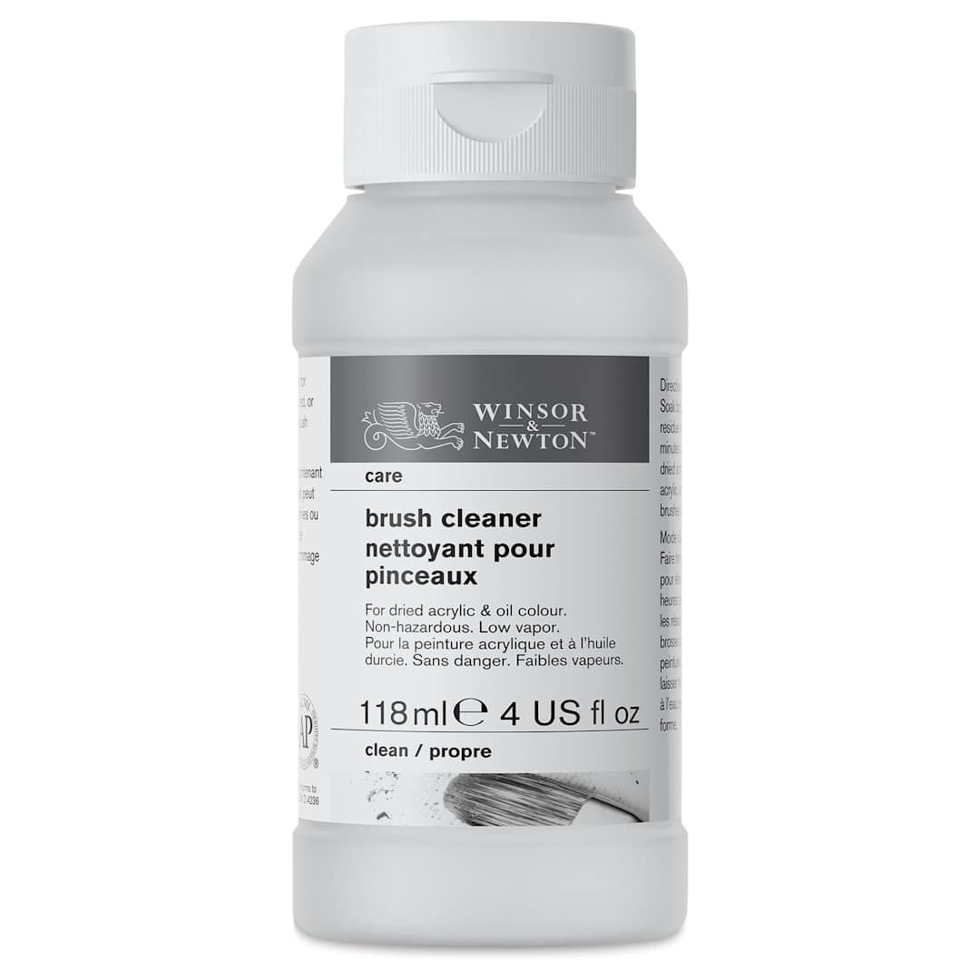 Open in modal - Winsor & Newton Brush Cleaner - 4 oz Bottle