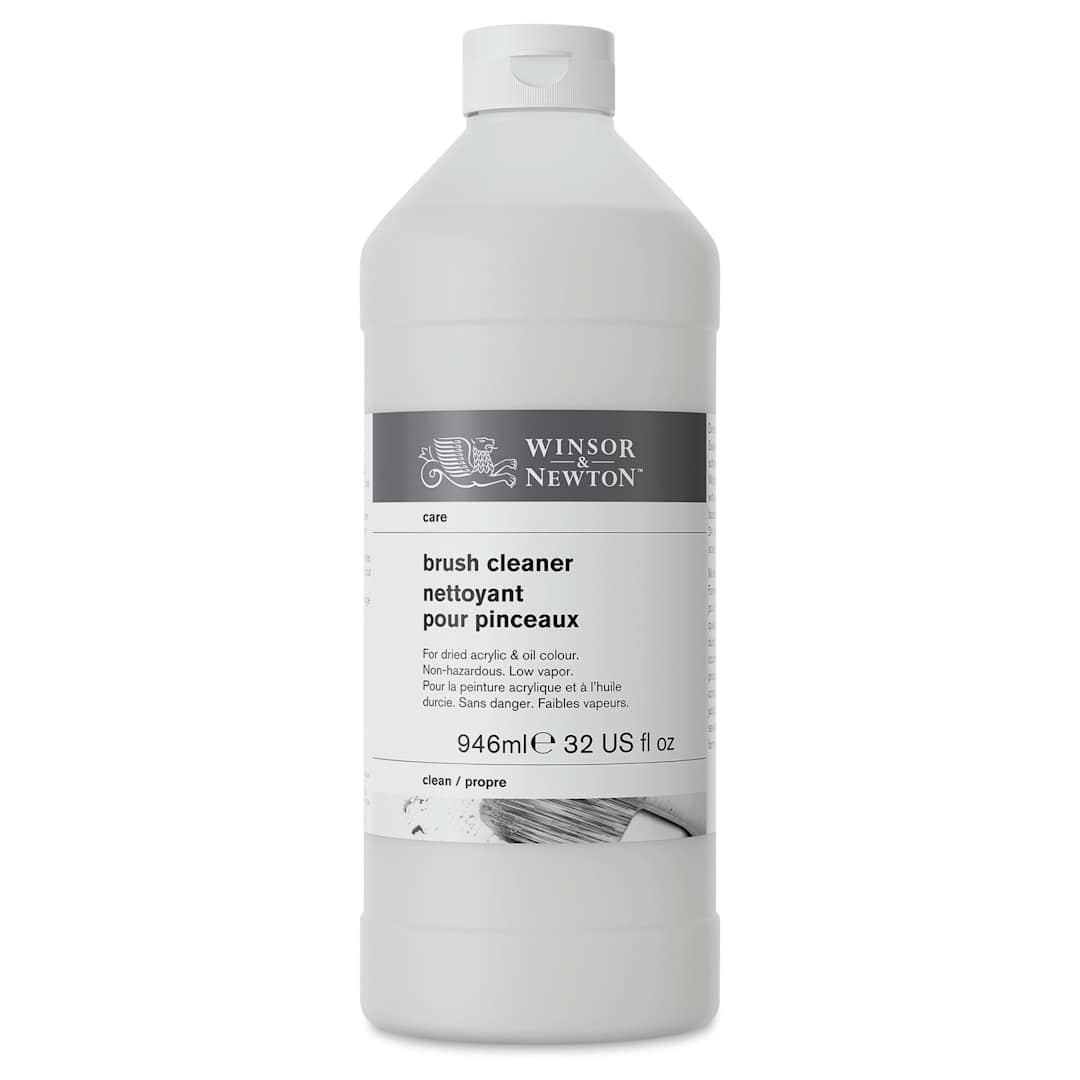 Open in modal - Winsor & Newton Brush Cleaner - 32 oz Bottle