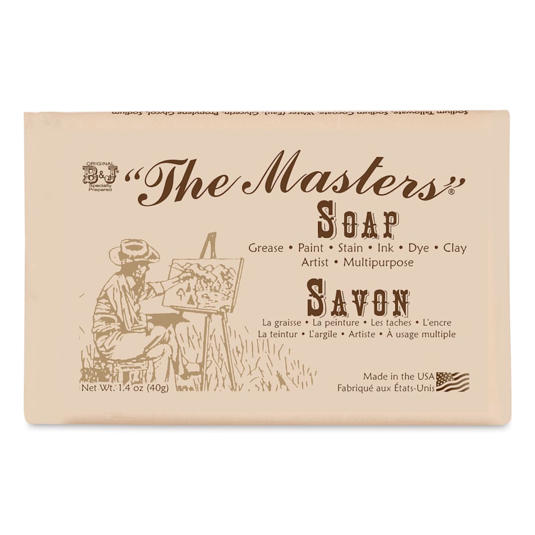 Open in modal - The Masters Artist's Hand Soap - Front of package of Bar, 1.4 oz size