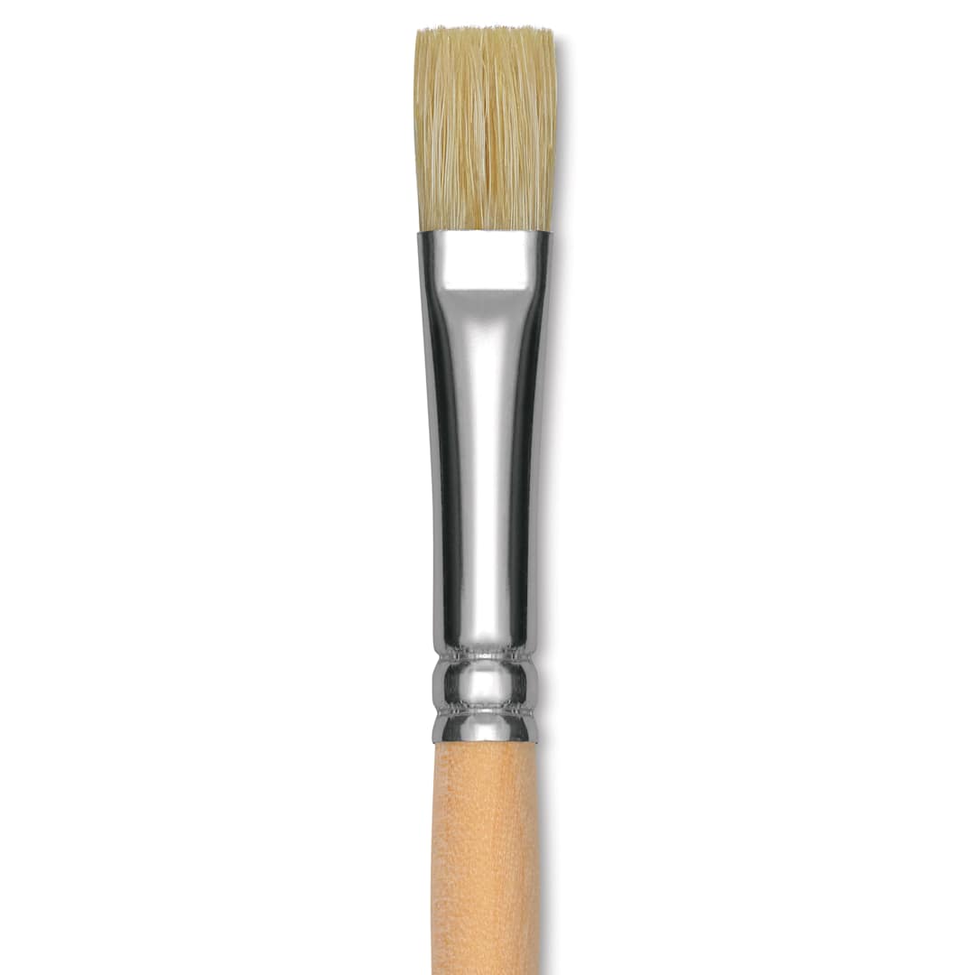 Open in modal - Dynasty Encaustic Brush - Bright, Size 5, close-up