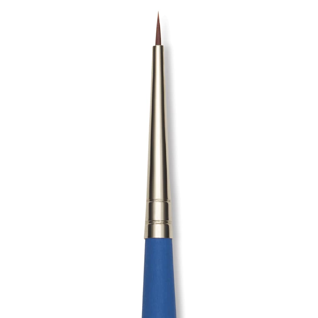 Open in modal - Da Vinci Forte Basic Synthetic Brush - Round, Short Handle, Size 5/0, close-up