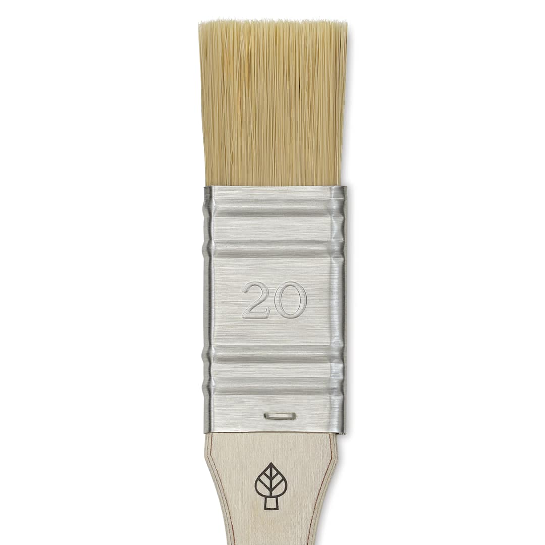 Open in modal - Da Vinci Synthetic Bristle Mottler Brushes - 2429 Mottler, Size 20, close-up